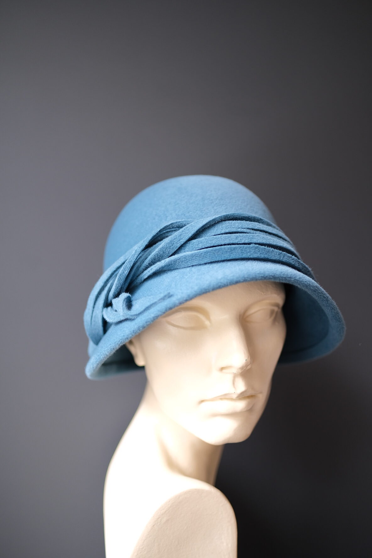 Winterhut in grünblau